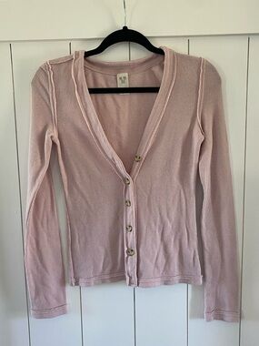 We The Free Tan Cardigan